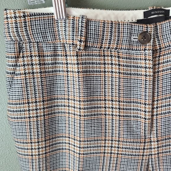 Talbots Windsor Plaid Pants, Size 10 - Picture 4 of 5